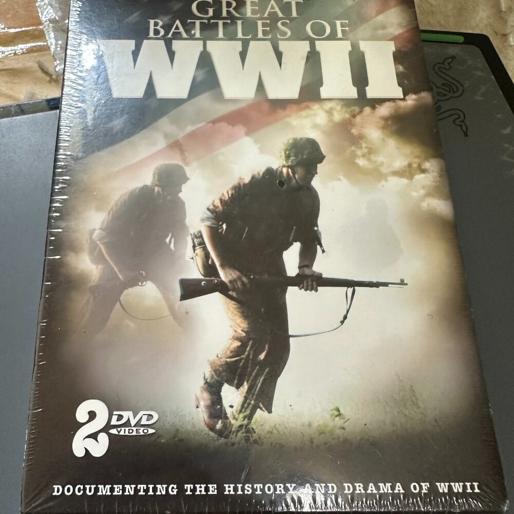 Great Battles of WWII DVD 2 DVD Set NEW Sealed
